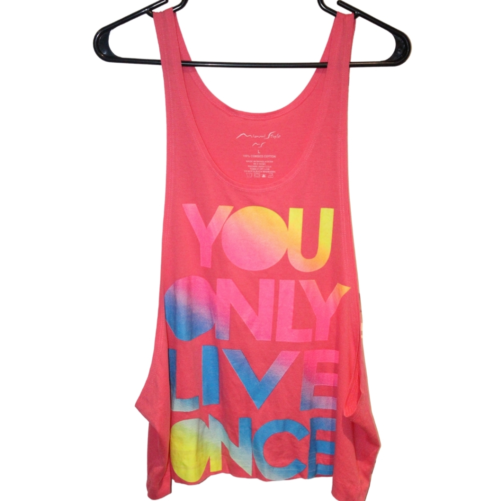 2/$25 🏷 Miami Style Tank Size L